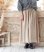 画像3: 自社サイト限定割引クーポン発行【armoire*】リネン100％裏地付きスカートみたいなガウチョパンツ/3サイズ/beige (3)