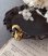 画像5: 【malle la brocante】サージカルステンレス　天然石と真鍮ネコ×ヴィンテージカボションのコラージュリング/金属アレルギー対応