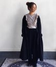 画像2: 【armoire*】リネン１００％　羽織りワンピース／black