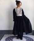 画像3: 【armoire*】リネン１００％　羽織りワンピース／black