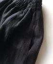画像11: 自社サイト限定割引クーポン発行【armoire*】リネン100％裏地付きスカートみたいなガウチョパンツ/3サイズ/black
