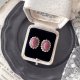 画像: 【malle la brocante】シリシャスシストとヴィンテージパールのオーバルピアス/痛みにくいイヤリング