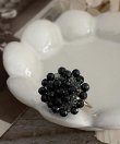 画像3: 【malle la brocante】サージカルステンレス　古いビーズと天然石のつぶつぶフラワーリング/金属アレルギー対応