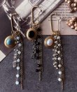 画像8: 【malle la brocante】ステンレス製　天然石とヴィンテージカボションの着せ替えイヤーカフ（片耳用）/金属アレルギー対応