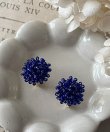 画像14: 【malle la brocante】ヴィンテージビーズのつぶつぶフラワーピアスOR真鍮痛みにくいイヤリング