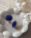画像16: 【malle la brocante】ヴィンテージビーズのつぶつぶフラワーピアスOR真鍮痛みにくいイヤリング