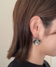画像20: 【malle la brocante】天然石とヴィンテージメダイの着せ替えフープピアス/イヤリング/金属アレルギー対応