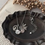 画像: 【malle la brocante】聖母マリア　ヴィンテージメダイの着せ替えネックレス/金属アレルギー対応